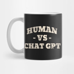 Human VS Chat GPT Mug